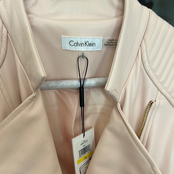 Calvin Klein light Pink Jacket with Gold Accents - Picture 2 of 7